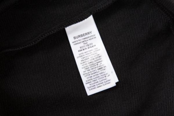 Burberry Sweatshirts Unisex Black
