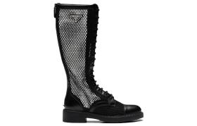 PRADA Knee high Boots Women's Black