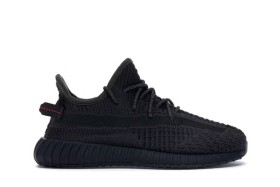 adidas Yeezy Boost 350 V2 Black (Non-Reflective) (Kids)