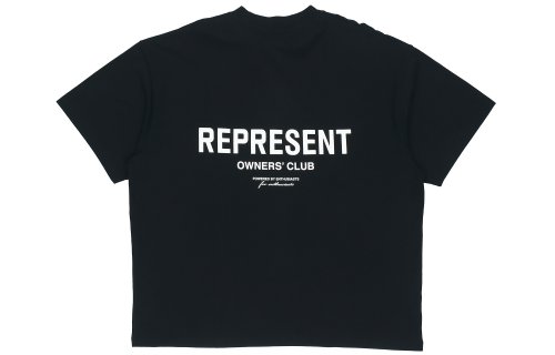 REPRESENT Owner's Club T Shirt Black