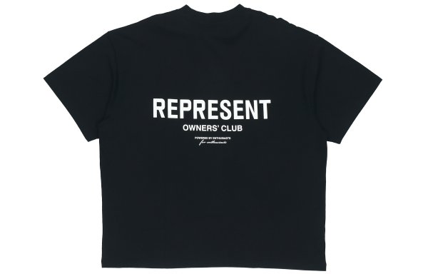 REPRESENT Owner's Club T Shirt Black
