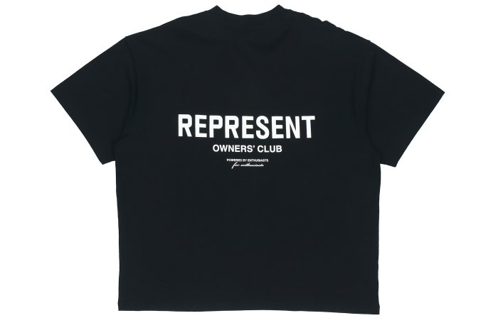 REPRESENT Owner's Club T Shirt Black