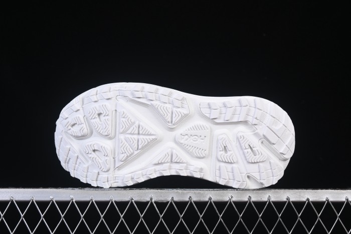 Hoka One One Stinson 7 Triple White