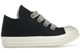 Rick Owens DRKSHDW Hollywood Jumbo Lace Puffer Low Black Milk