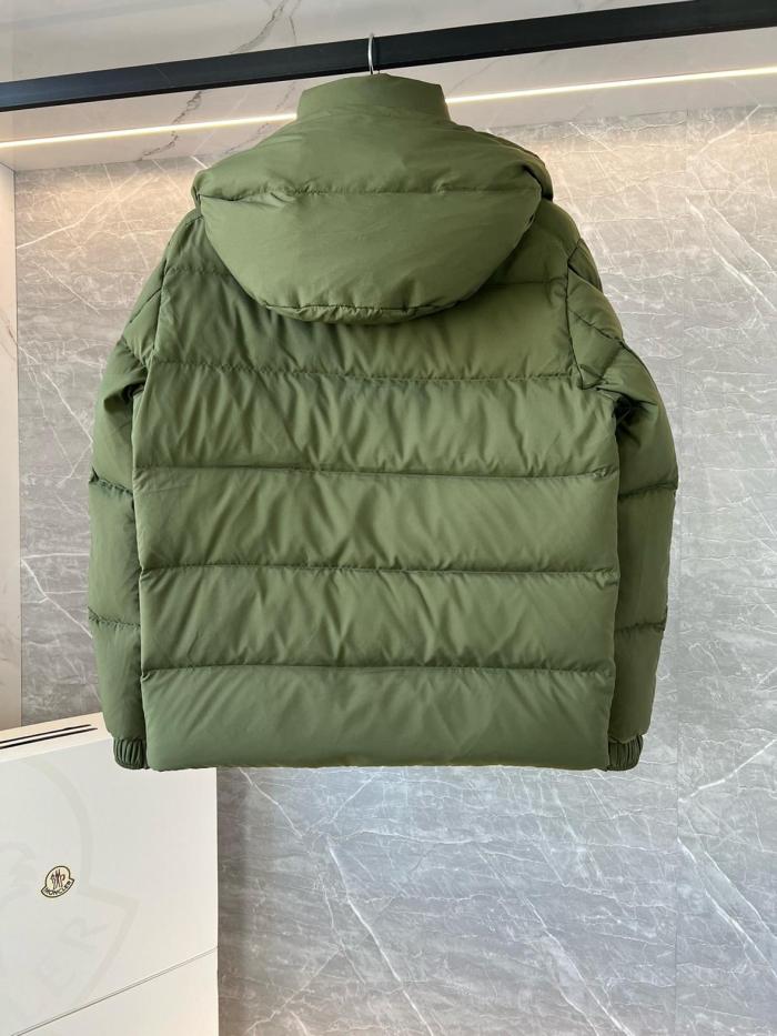 Moncler Vezere Logo Patch Puffer Jacket