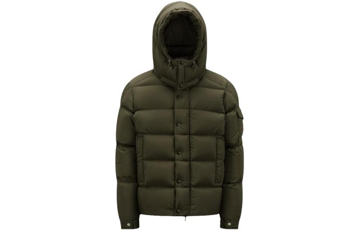 Moncler Vezere Logo Patch Puffer Jacket