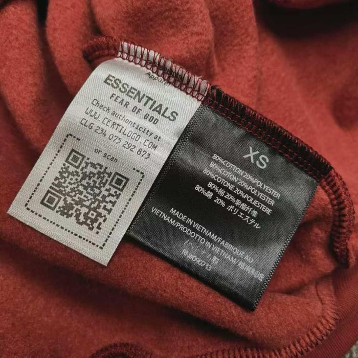 Fear Of God Essentials Fleece Hoodie