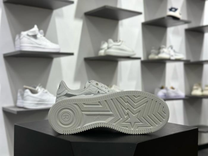 A Bathing Ape Bape Sta Low #3 Line Camo White