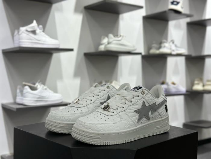 A Bathing Ape Bape Sta Low #3 Line Camo White