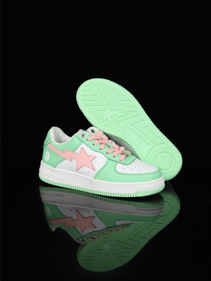 A Bathing Ape Bape Sta Pastel Green