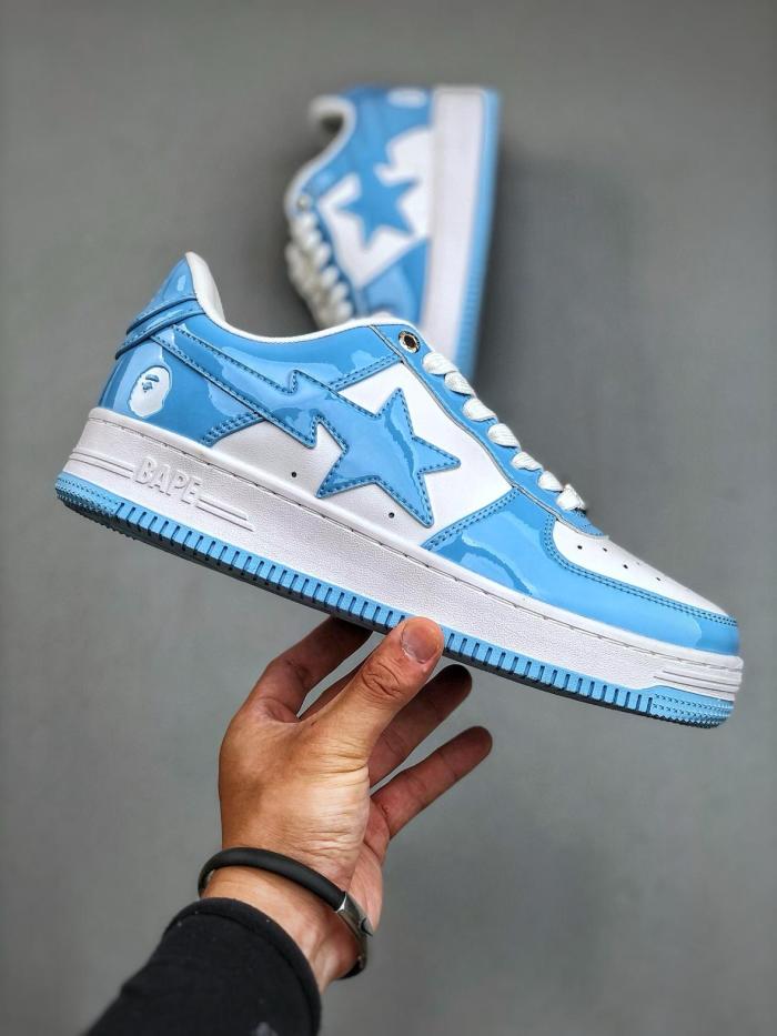 A Bathing Ape Bape Sta Low Blue