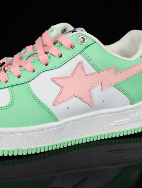 A Bathing Ape Bape Sta Pastel Green