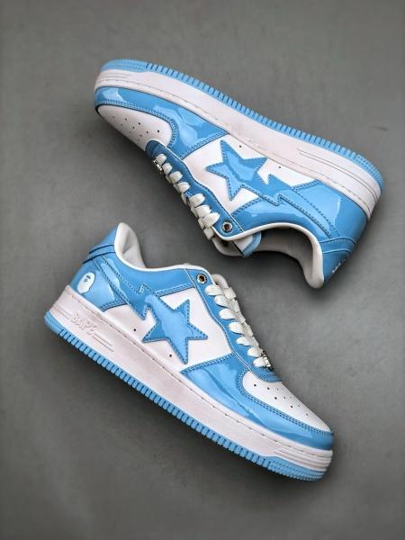 A Bathing Ape Bape Sta Low Blue