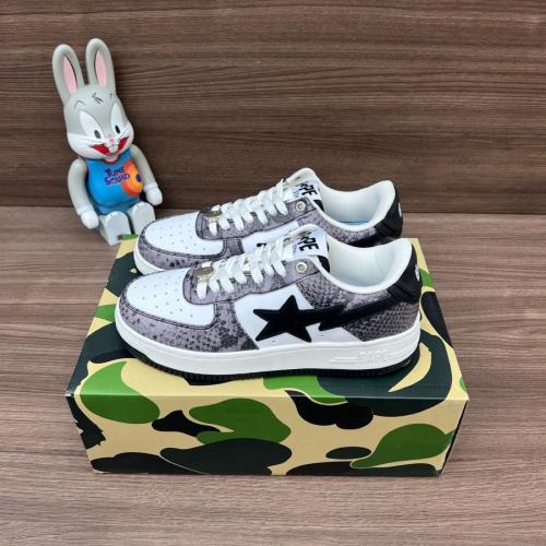 A Bathing Ape Bape Sta Snake Skin Black