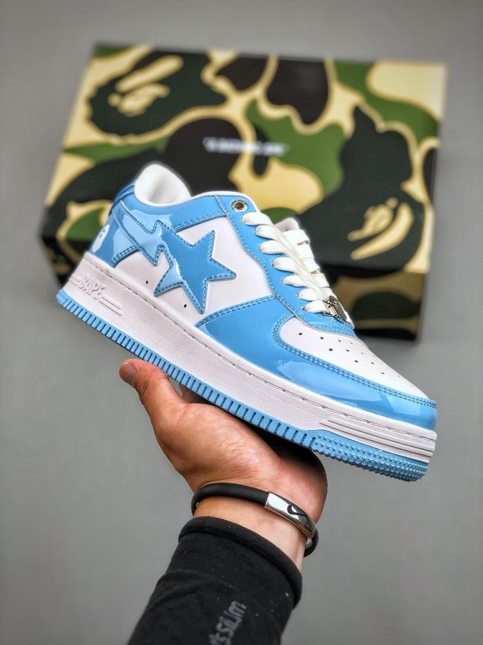 A Bathing Ape Bape Sta Low Blue