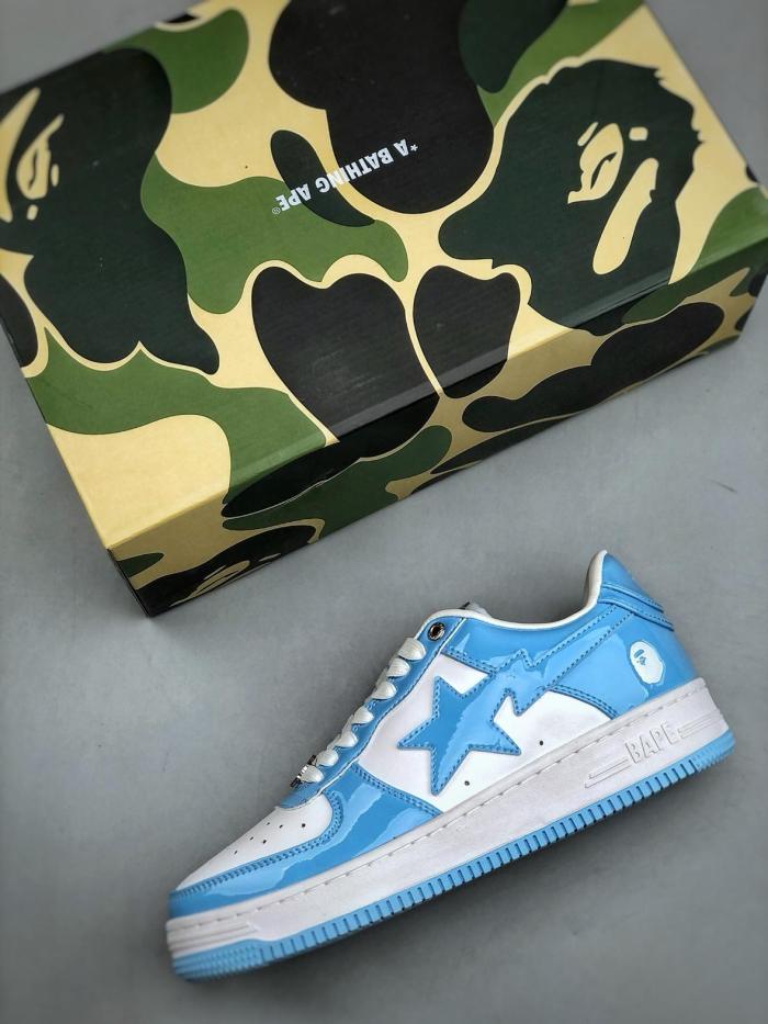 A Bathing Ape Bape Sta Low Blue