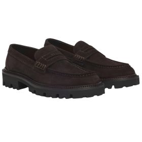 HUGO BOSS Loafers Men's Dark Brown