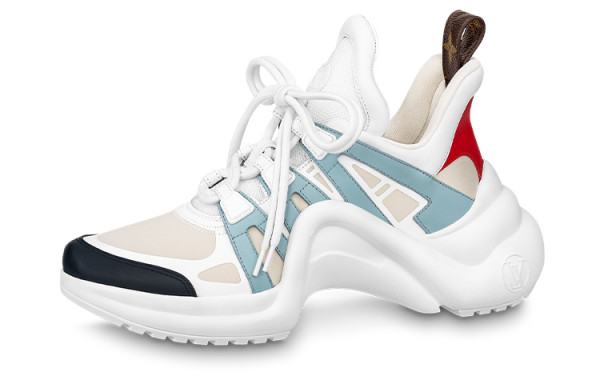 LOUIS VUITTON Archlight 1.0 Sneakers 'White Blue Beige' Women's