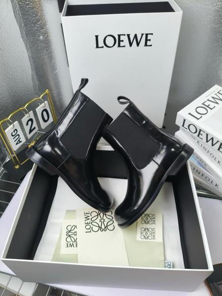 LOEWE Campo Chelsea Boots Women's Black