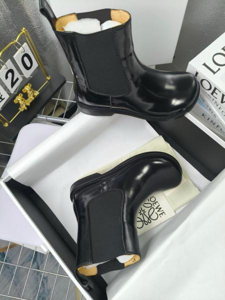 LOEWE Campo Chelsea Boots Women's Black