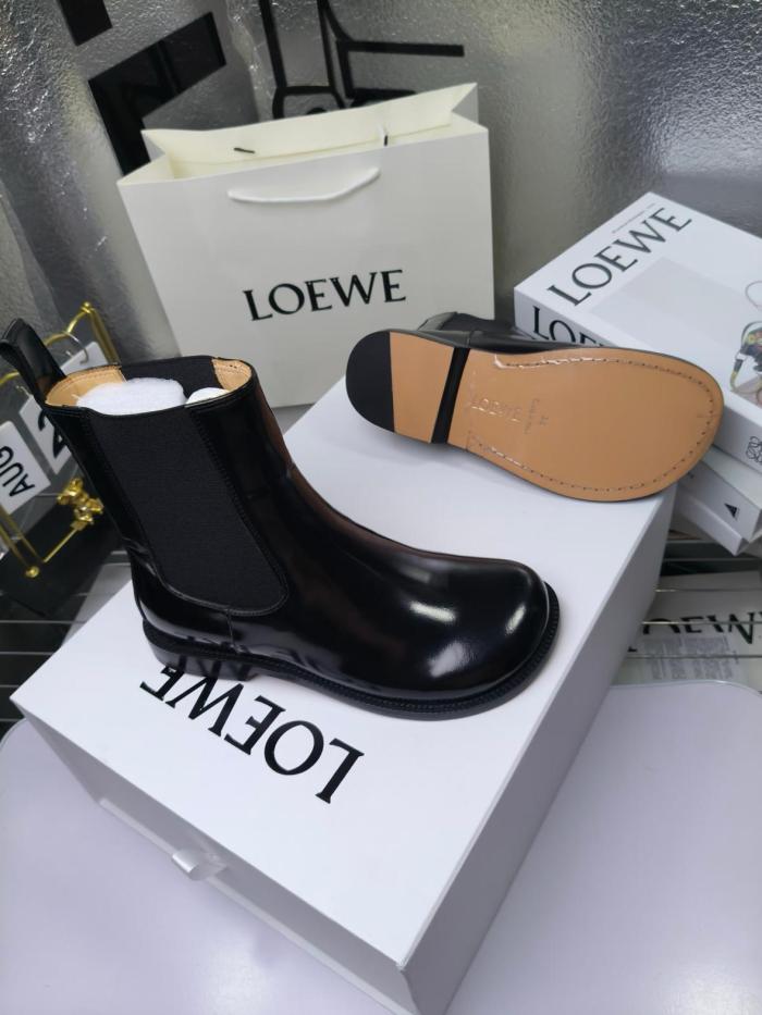 LOEWE Campo Chelsea Boots Women's Black