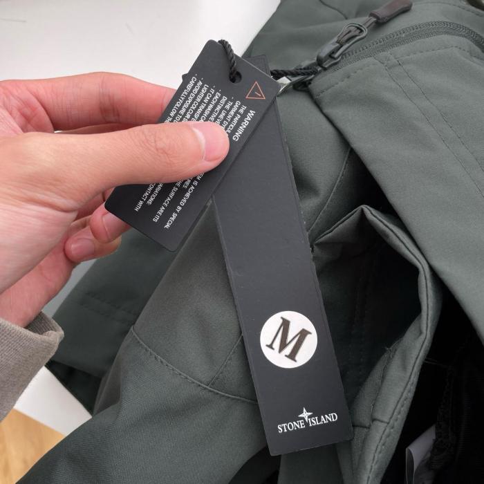 STONE ISLAND Jacket Men's Black