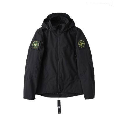 STONE ISLAND Jacket Men's Black