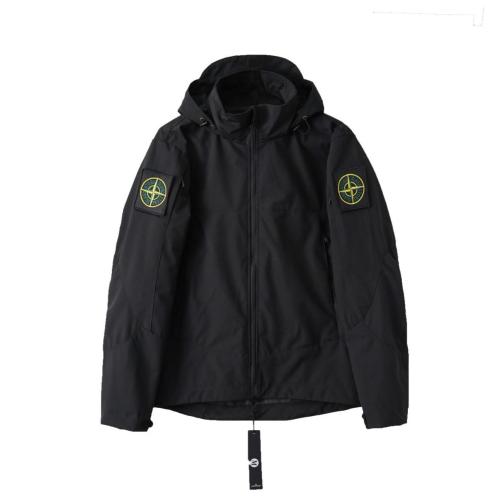 STONE ISLAND Jacket Men's Black