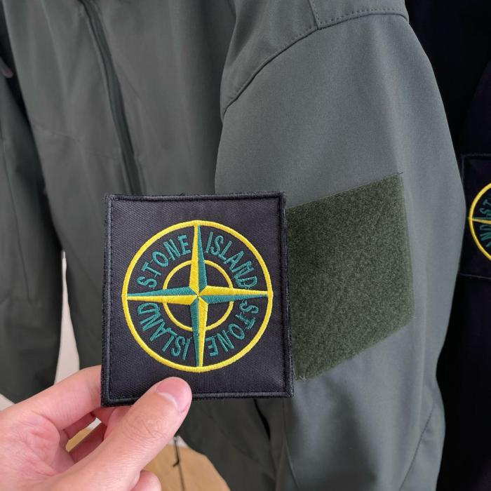 STONE ISLAND Jacket Men's Black