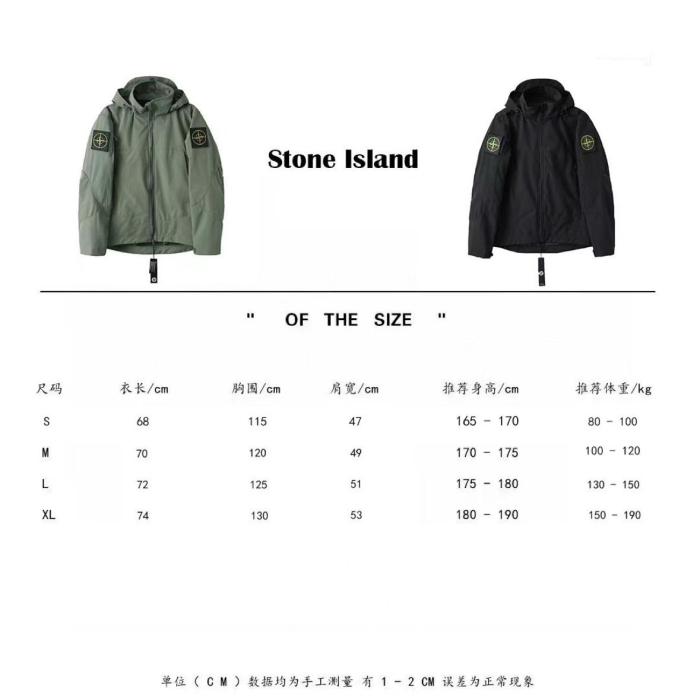 STONE ISLAND Jacket Men's Black