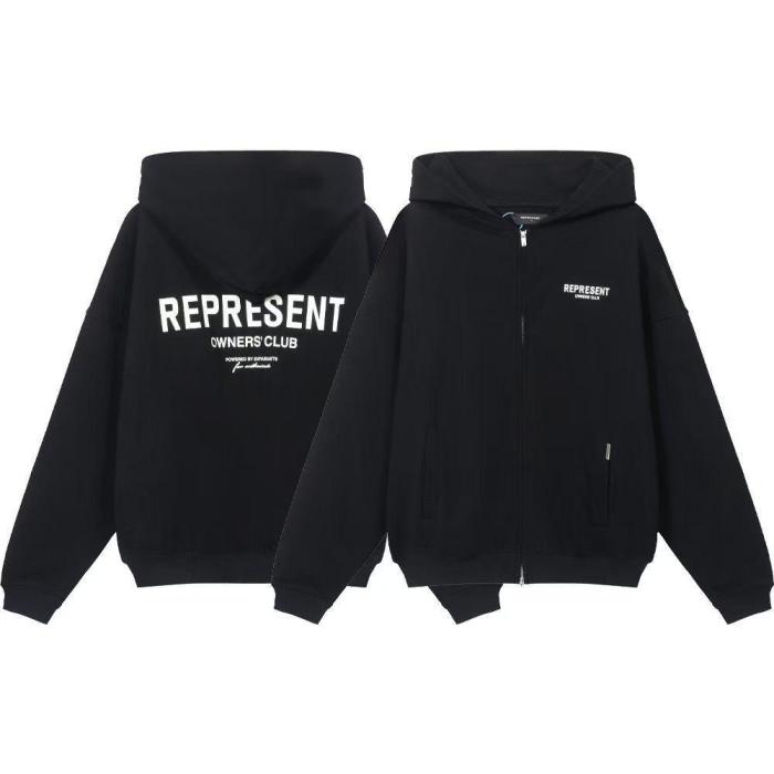 REPRESENT Owners Club Zip Hoodie