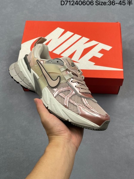 Nike V2K Run Particle Beige College Grey Light Bone