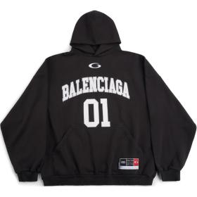 Balenciaga SS25 Sweatshirt Loose Fit Men's Black