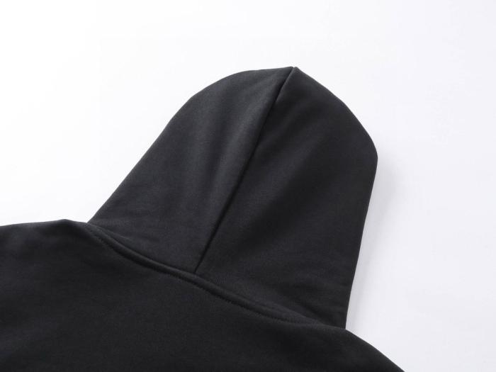 Balenciaga SS25 Sweatshirt Loose Fit Men's Black