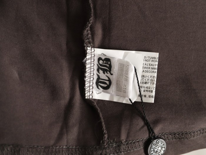 Chrome Hearts Horseshoe logo Long sleeve T shirt