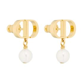 DIOR Metal Earrings Women's Gold