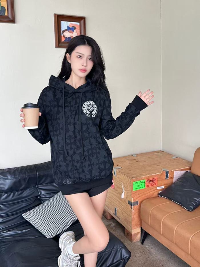 Chrome Hearts Cemetery Print Hoodie