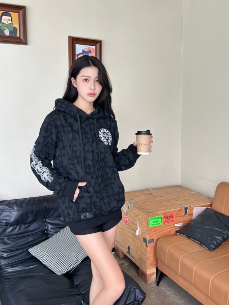 Chrome Hearts Cemetery Print Hoodie