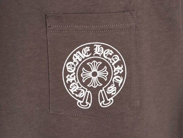 Chrome Hearts Horseshoe logo Long sleeve T shirt