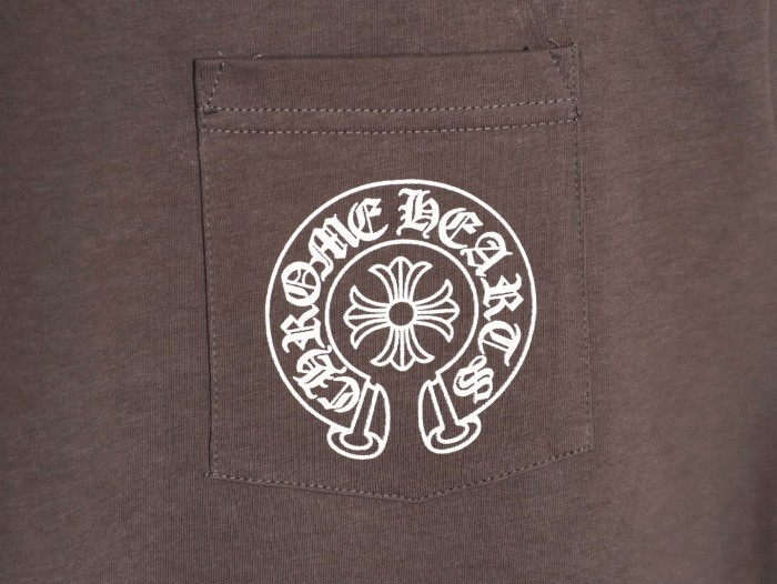 Chrome Hearts Horseshoe logo Long sleeve T shirt