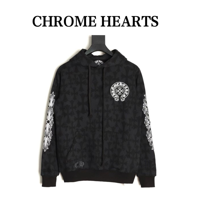 Chrome Hearts Cemetery Print Hoodie