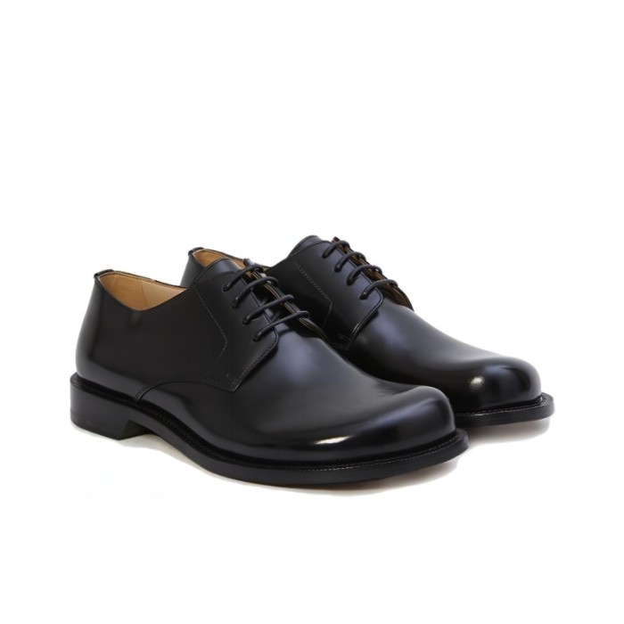 LOEWE Campo Dress Shoes Men's Black