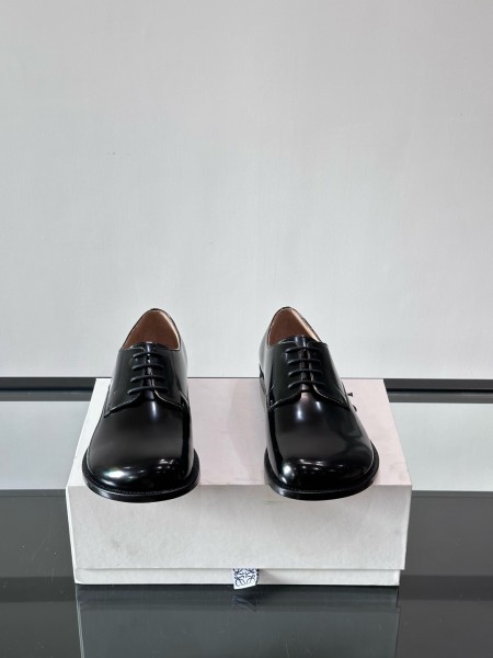 LOEWE Campo Dress Shoes Men's Black