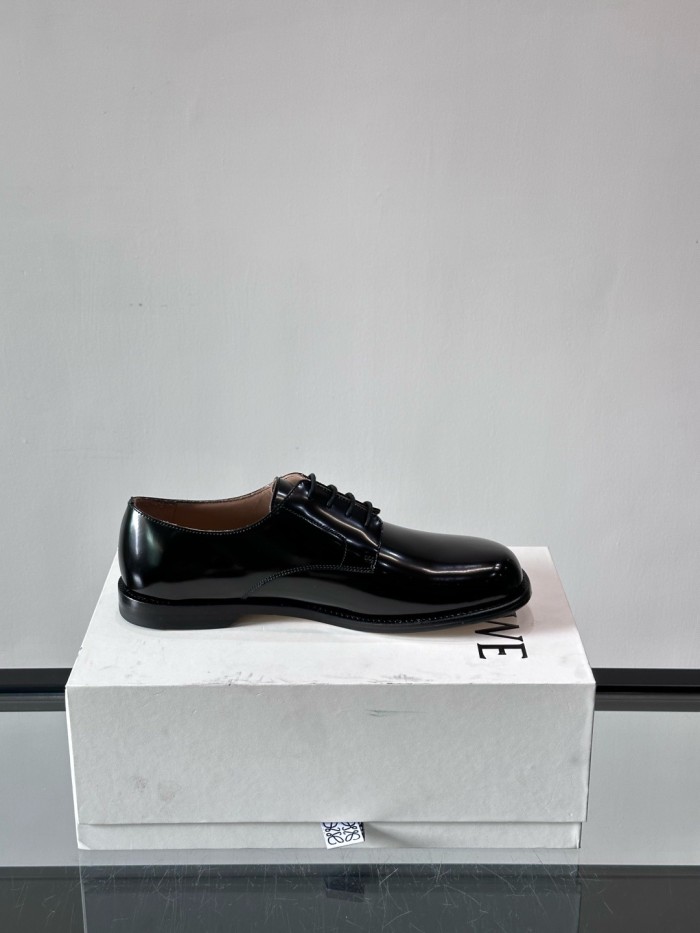 LOEWE Campo Dress Shoes Men's Black