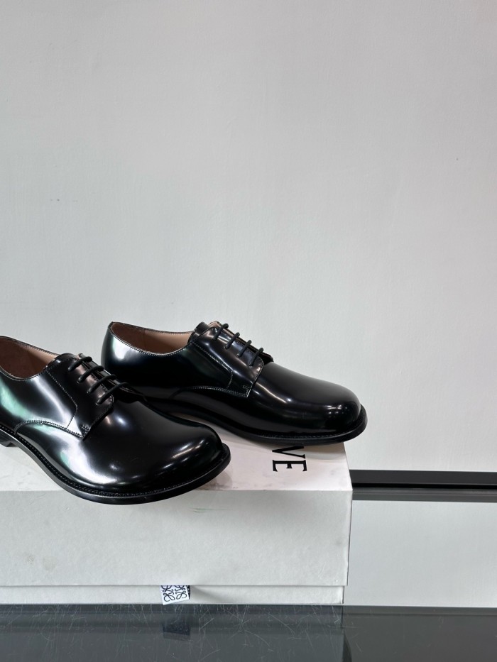 LOEWE Campo Dress Shoes Men's Black