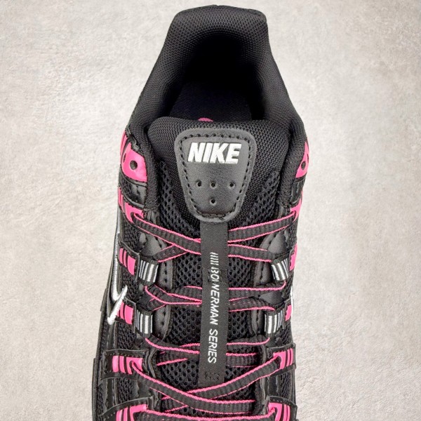 Nike P-6000 Pink Blast Metallic Silver Black