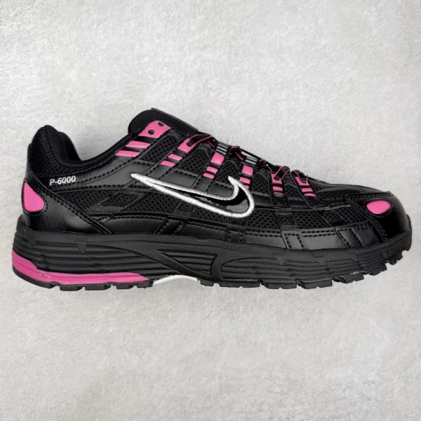 Nike P-6000 Pink Blast Metallic Silver Black