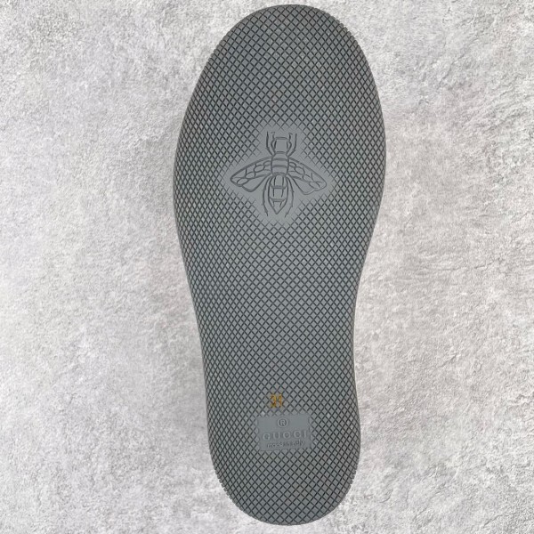 GUCCI Screener Distressed Shoes Low top Kids' Skateboarding Shoes White Purple Kids