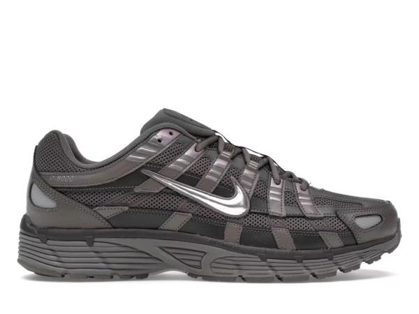 Nike P-6000 Cave Stone Medium Ash Flat Pewter Metallic Silver