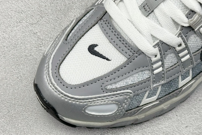 Nike P-6000 Metallic Silver Summit White-Wolf Grey